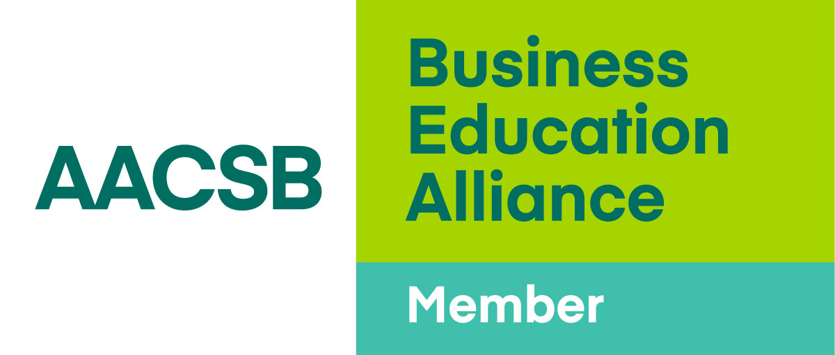 Graphic:  AACSB International Business Education Alliance logo