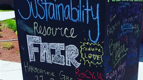 2015 Sustainability Fair sign