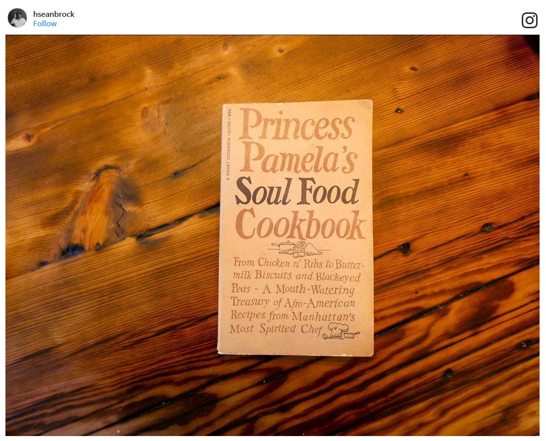 Sean Brock Princess Pamelas Soul Food Cookbook.