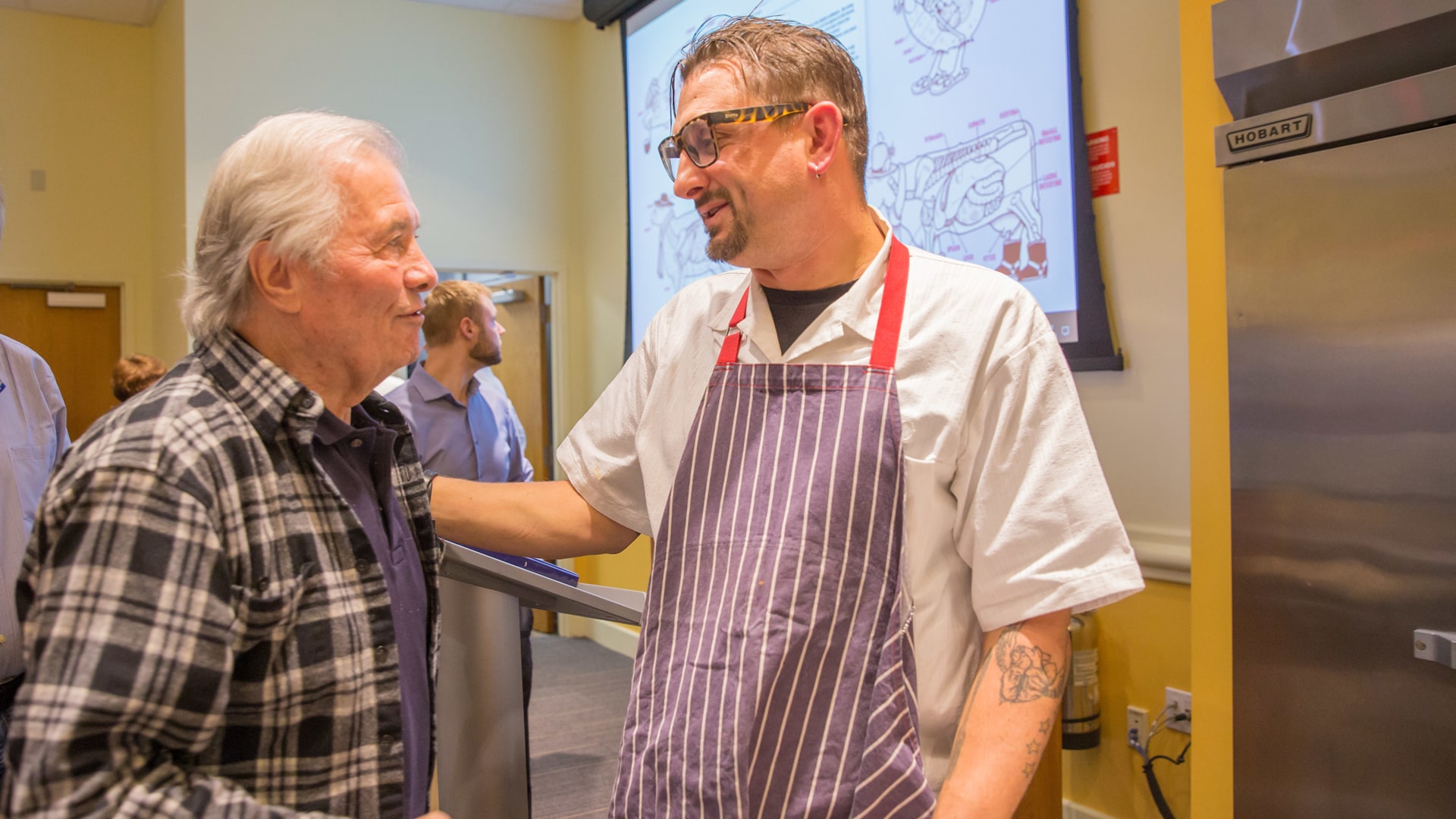 Jacques Pépin and Chris Cosentino