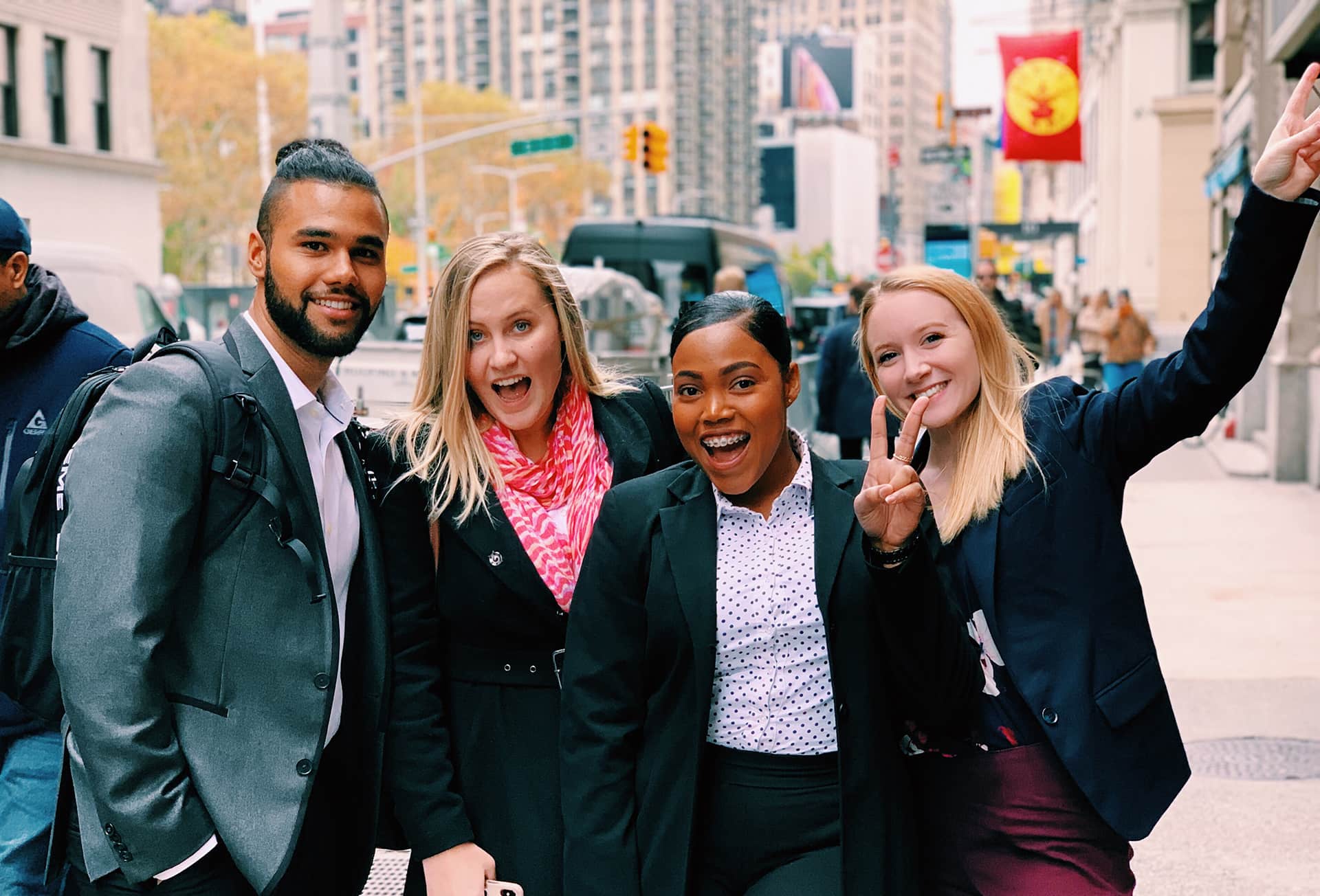 JWU students in New York City