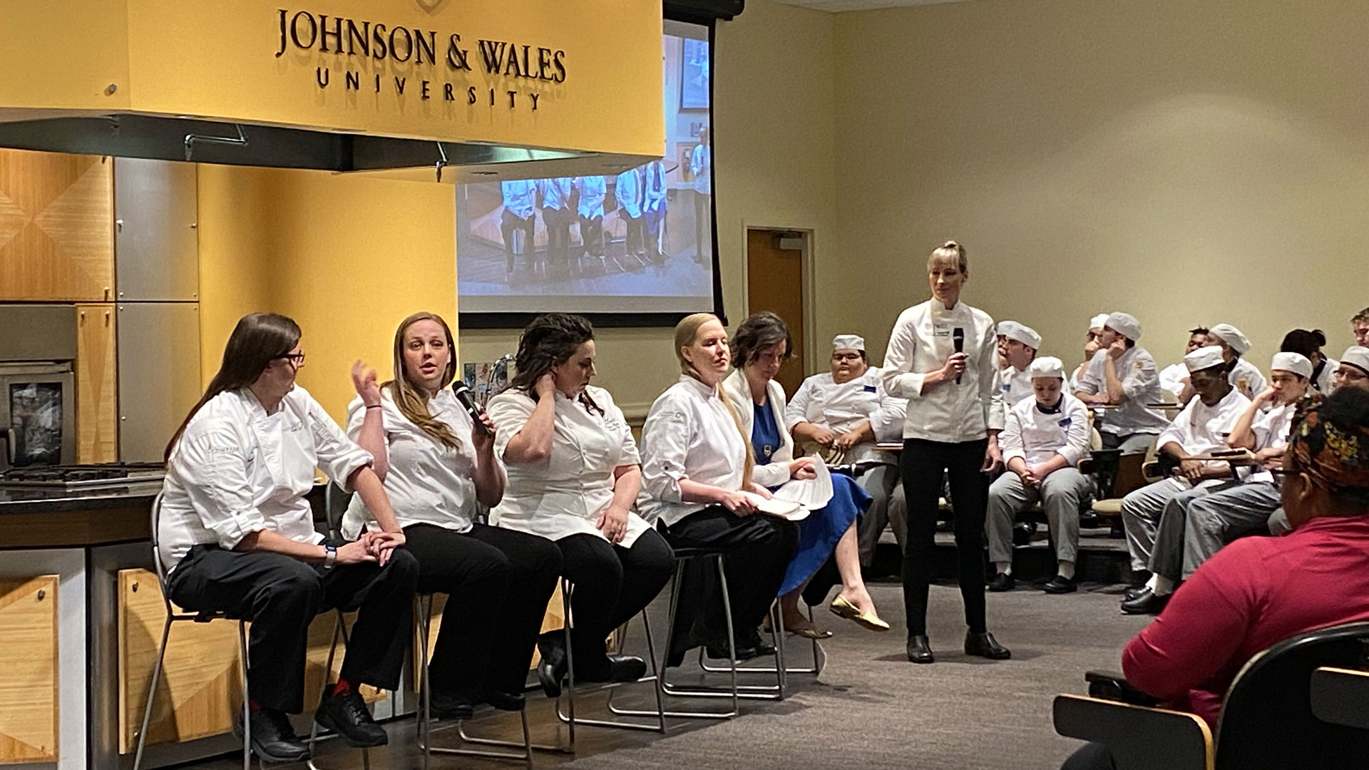 The annual Compass Day Women in Culinary panel seeks to address the gender imbalance in the industry.