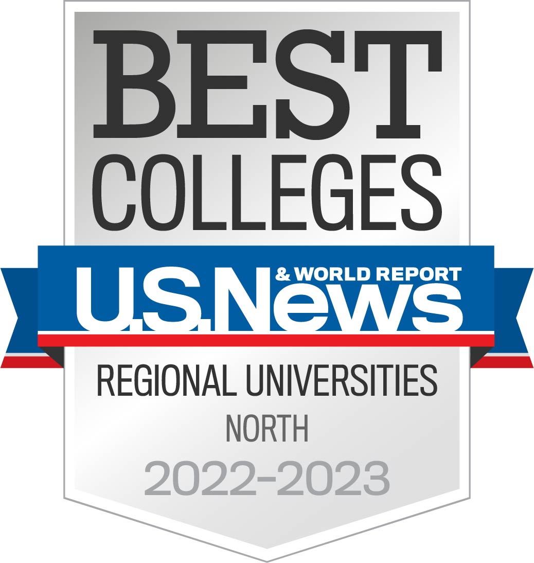 U.S. News Best Colleges badge for Regional Universities North 2022-2023