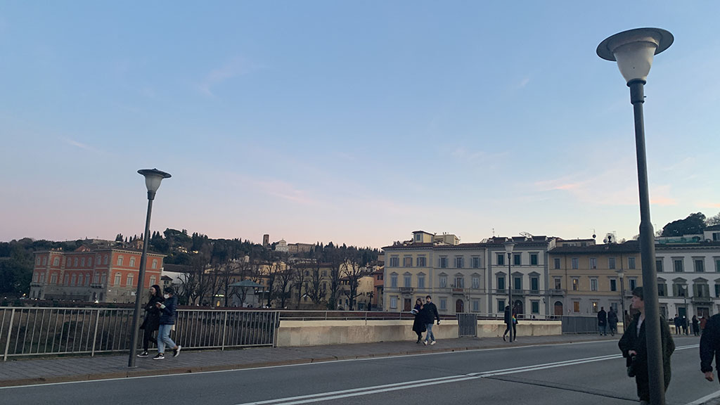 Photo of Arno River in Florence Italy