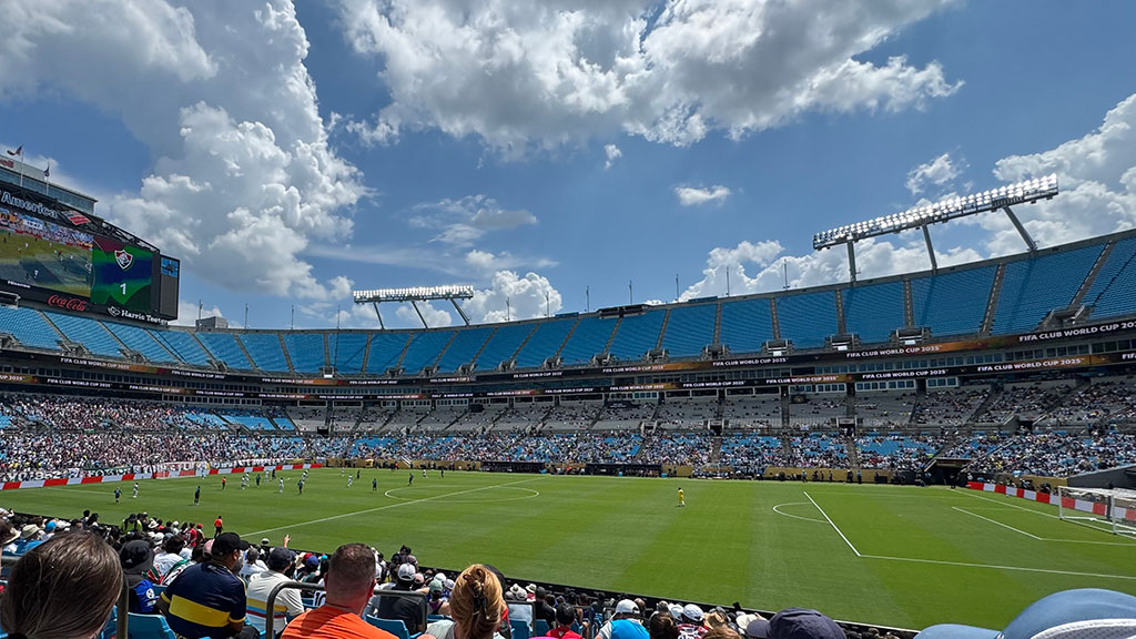 The Bank of America Stadium during the FIFA Club Cup.