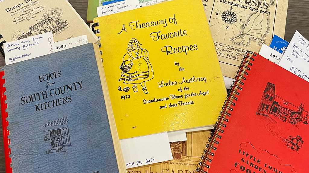 Cookbooks from the RI250 collection