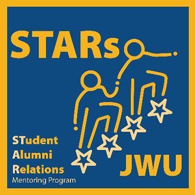 Logo for the Student-Alumni Relations (STARs) Mentoring Program