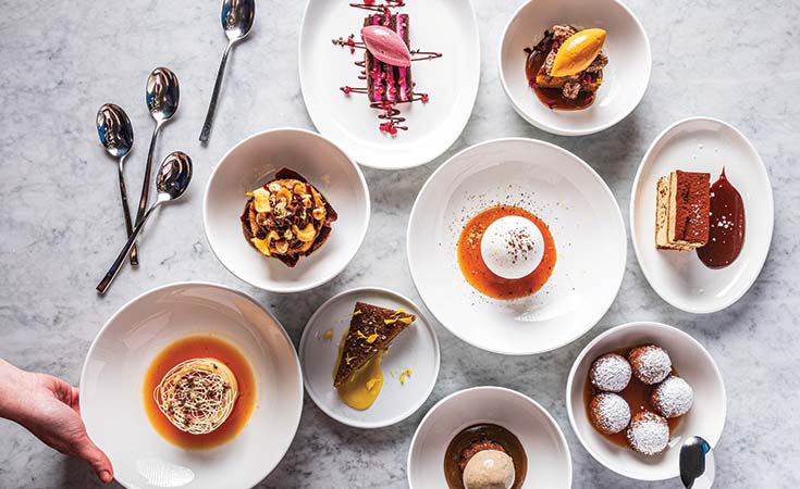 Signature dishes created by Rochelle Cooper