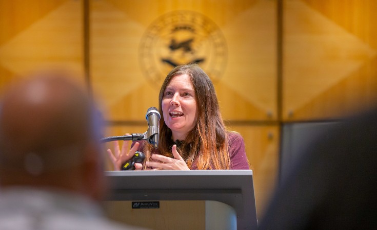 Elaine Black, Ph.D., JWU's inaugural Ecolab Executive-in-Residence