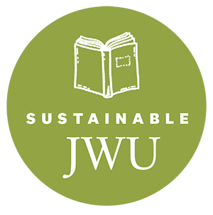 Logo: Sustainable JWU: Academics &amp; Student Involvement