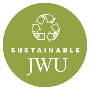 Logo: Sustainable JWU: Recycling